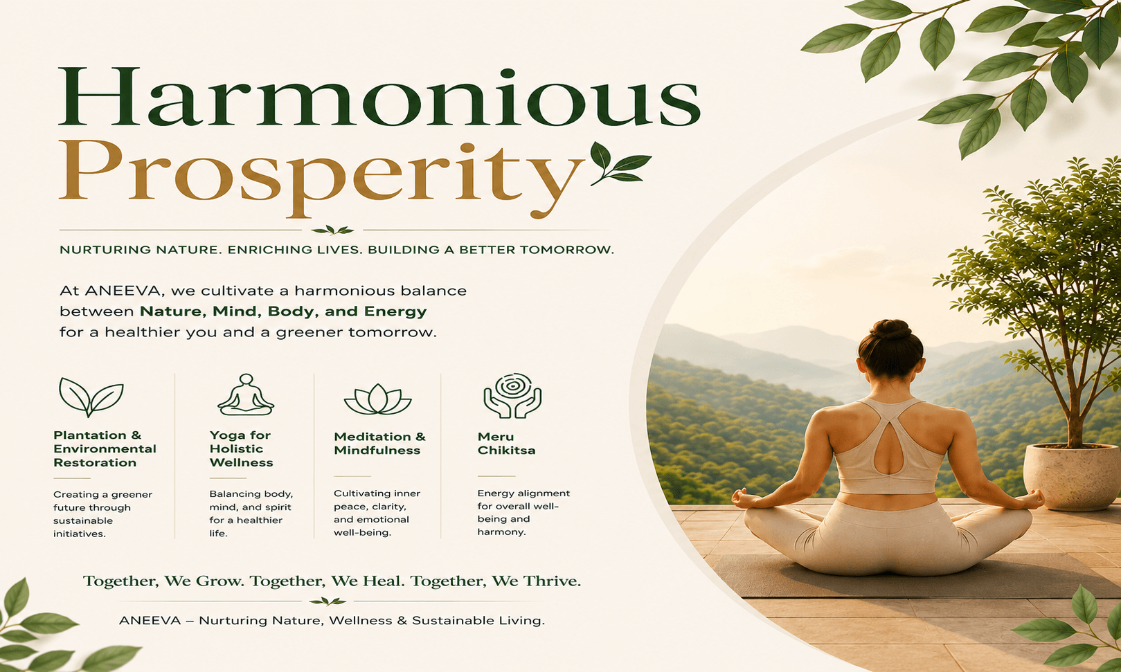 What We Do | ANEEVA – Plantation, Yoga,